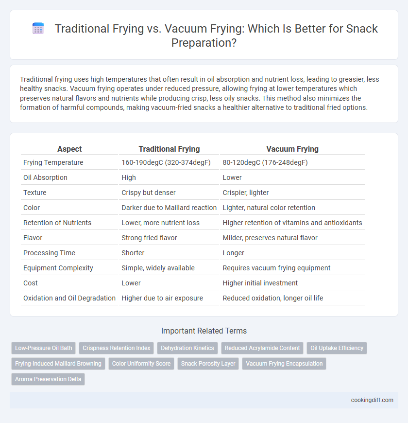 Traditional Frying vs. Vacuum Frying: Which Is Better for Snack Preparation?