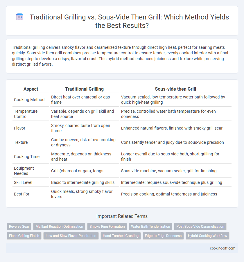 Traditional Grilling vs. Sous-Vide Then Grill: Which Method Yields the Best Results?