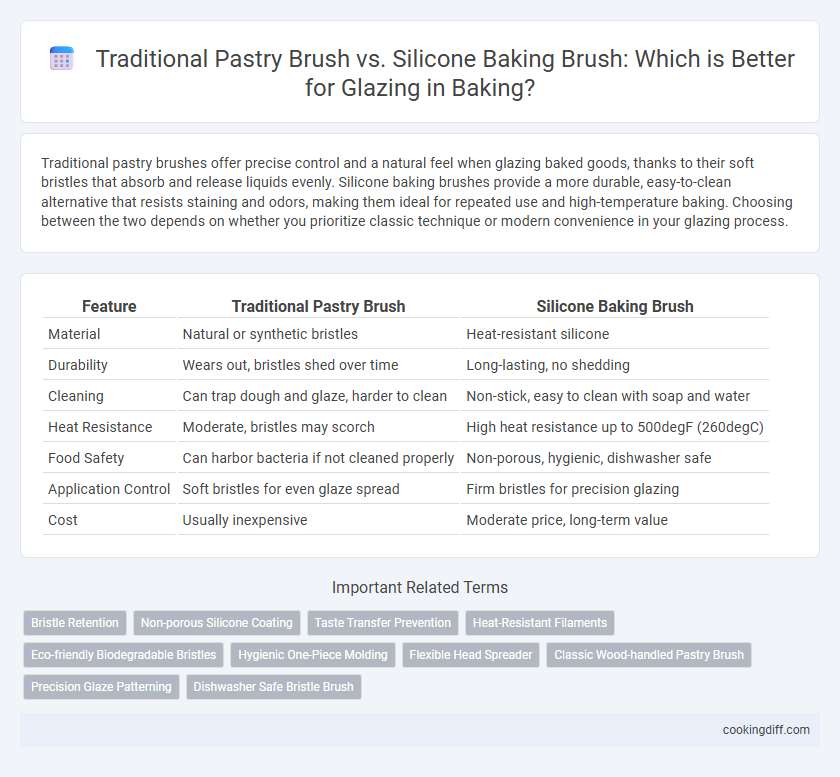 Traditional Pastry Brush vs. Silicone Baking Brush: Which is Better for Glazing in Baking?