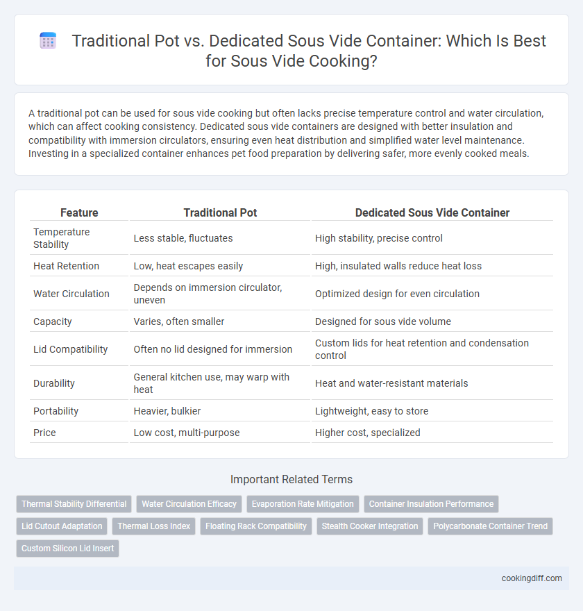 Traditional Pot vs. Dedicated Sous Vide Container: Which Is Best for Sous Vide Cooking?