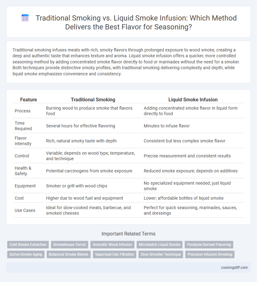 Traditional Smoking vs. Liquid Smoke Infusion: Which Method Delivers the Best Flavor for Seasoning?