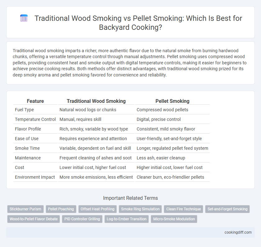 Traditional Wood Smoking vs Pellet Smoking: Which Is Best for Backyard Cooking?