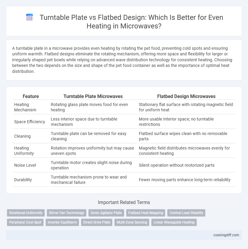 Turntable Plate vs Flatbed Design: Which Is Better for Even Heating in Microwaves?