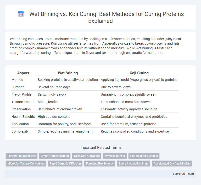 Wet Brining vs. Koji Curing: Best Methods for Curing Proteins Explained