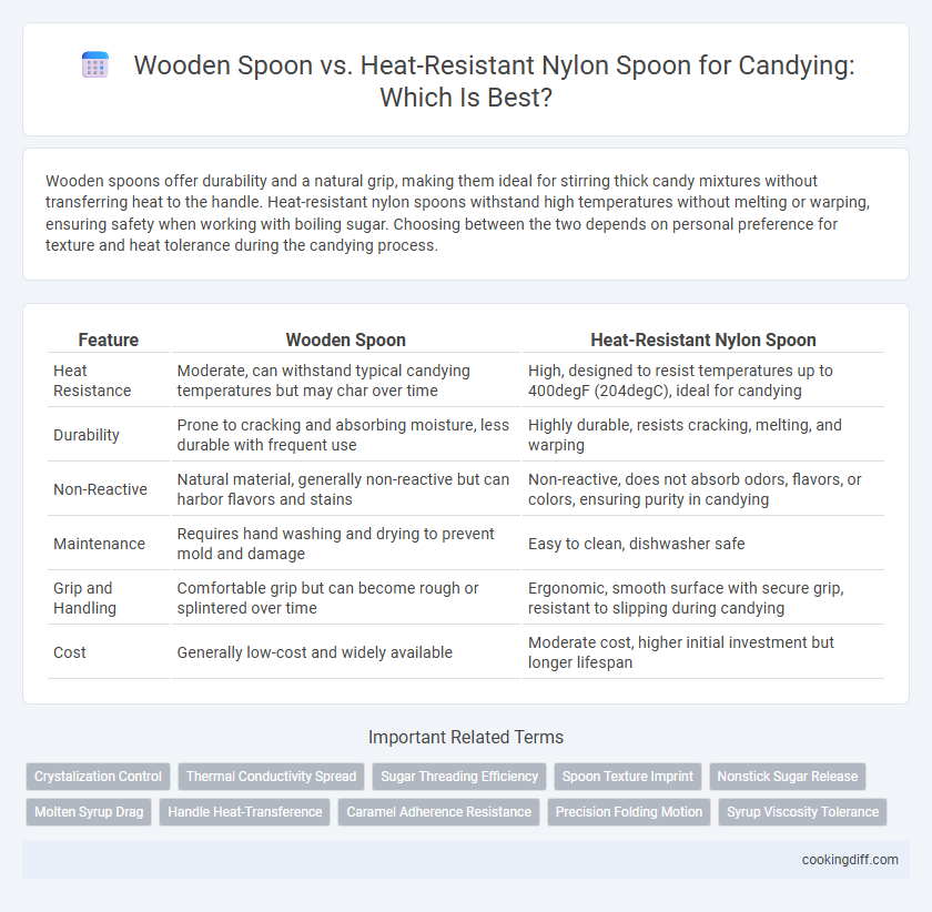 Wooden Spoon vs. Heat-Resistant Nylon Spoon for Candying: Which Is Best?