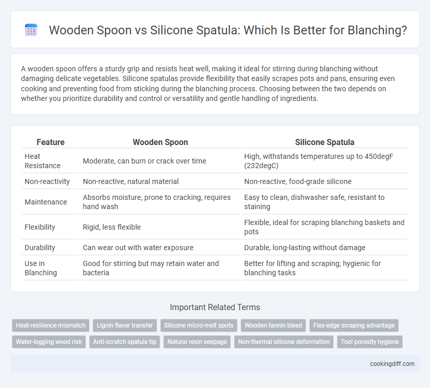 Wooden Spoon vs Silicone Spatula: Which Is Better for Blanching?