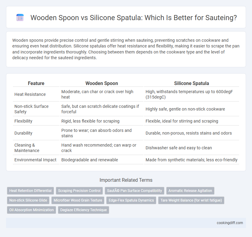 Wooden Spoon vs Silicone Spatula: Which Is Better for Sauteing?