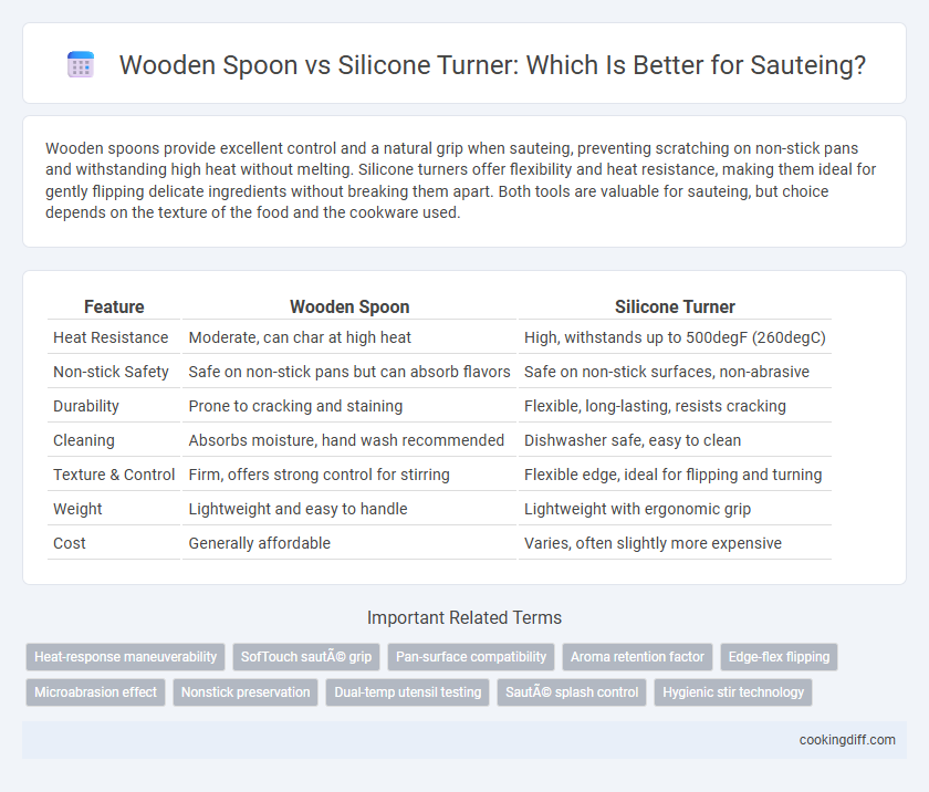 Wooden Spoon vs Silicone Turner: Which Is Better for Sauteing?