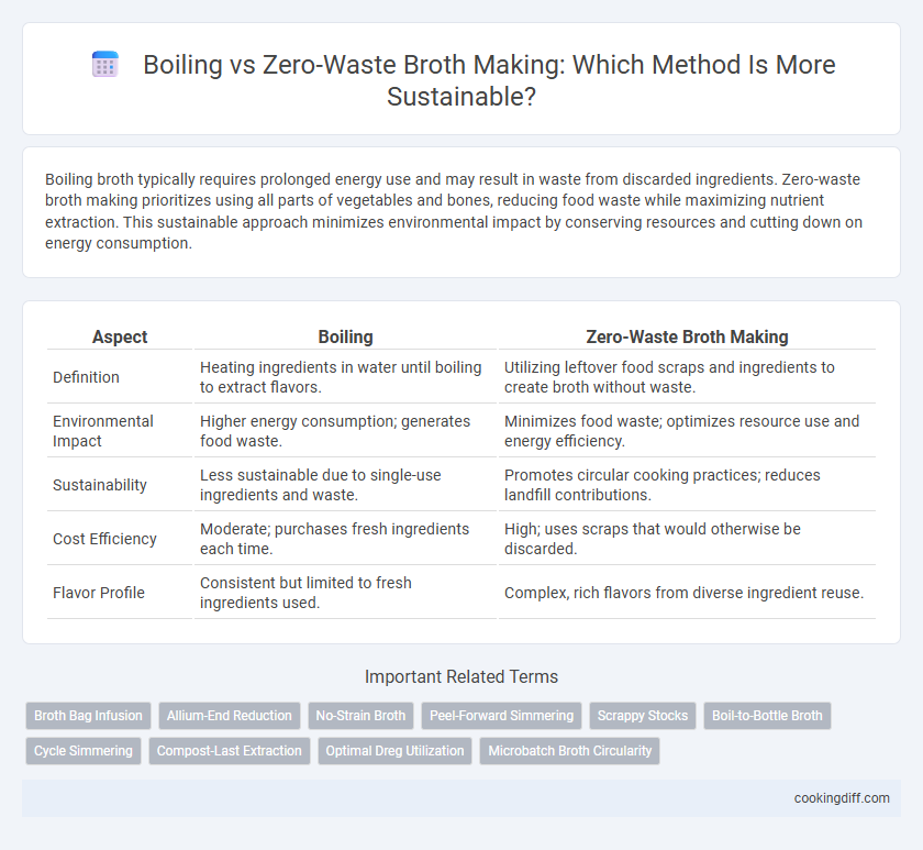 Boiling vs Zero-Waste Broth Making: Which Method Is More Sustainable?