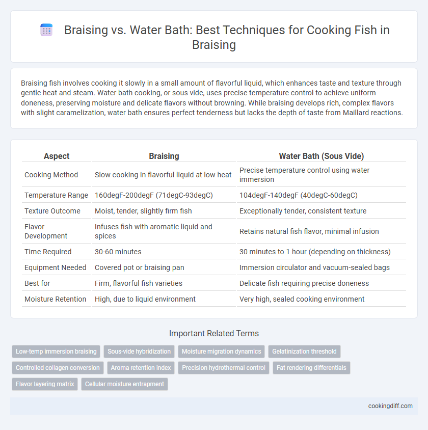 Braising vs. Water Bath: Best Techniques for Cooking Fish in Braising