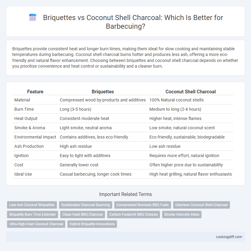 Briquettes vs Coconut Shell Charcoal: Which Is Better for Barbecuing?