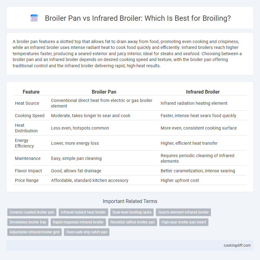 Broiler Pan vs Infrared Broiler: Which Is Best for Broiling?