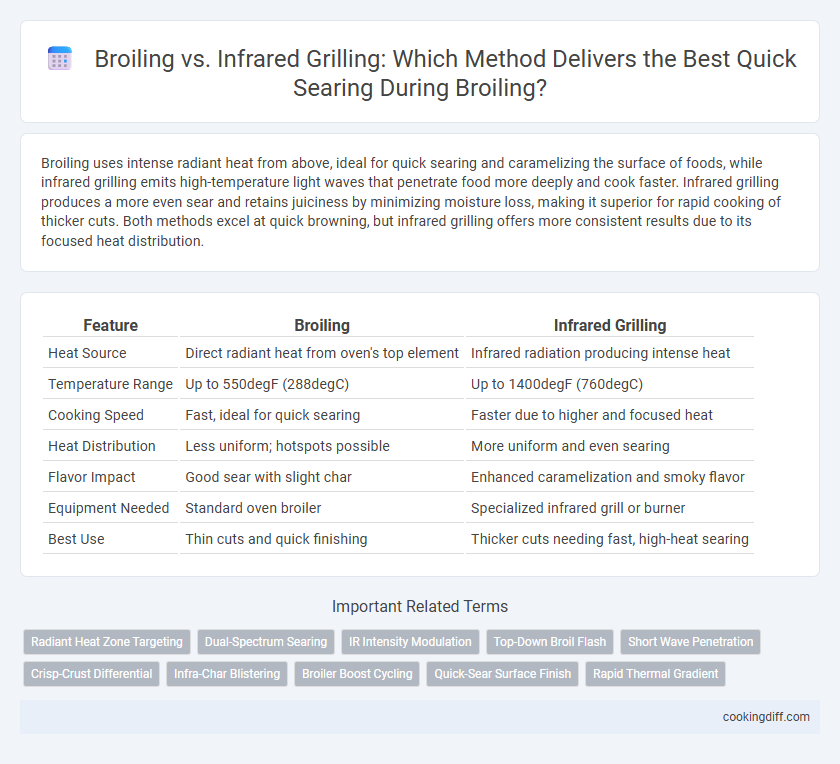 Broiling vs. Infrared Grilling: Which Method Delivers the Best Quick Searing During Broiling?
