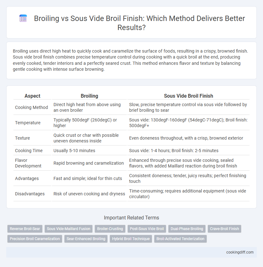 Broiling vs Sous Vide Broil Finish: Which Method Delivers Better Results?