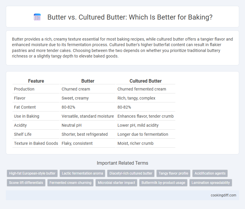 Butter vs. Cultured Butter: Which Is Better for Baking?