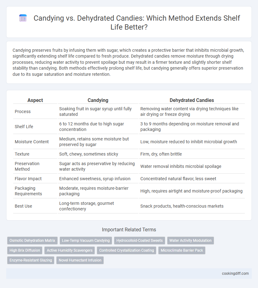 Candying vs. Dehydrated Candies: Which Method Extends Shelf Life Better?