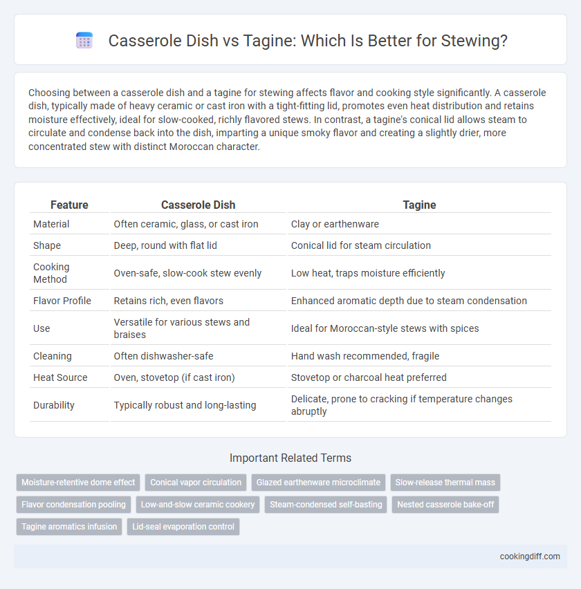 Casserole Dish vs Tagine: Which Is Better for Stewing?