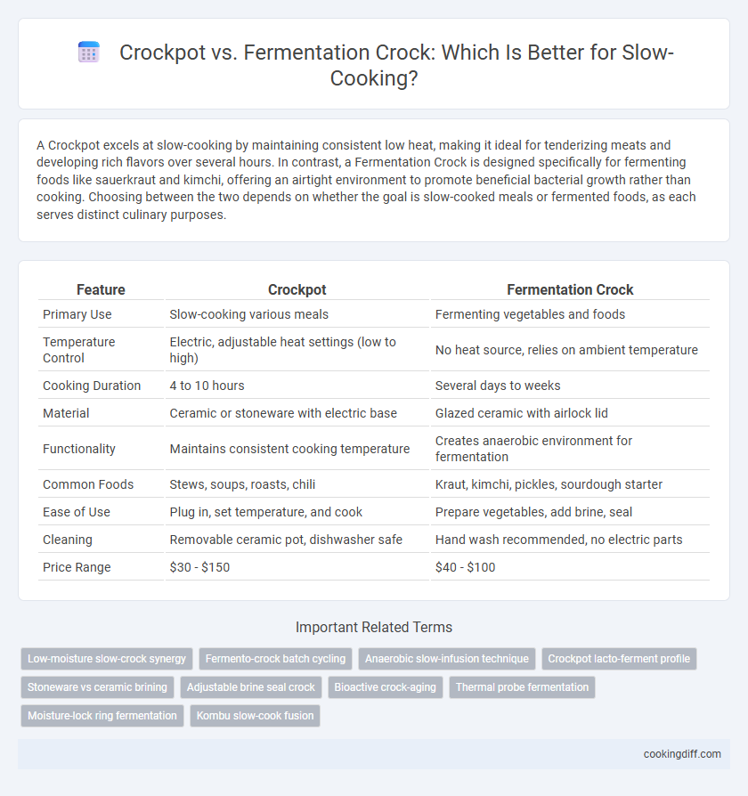 Crockpot vs. Fermentation Crock: Which Is Better for Slow-Cooking?