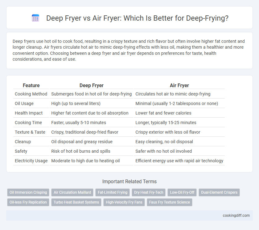 Deep Fryer vs Air Fryer: Which Is Better for Deep-Frying?