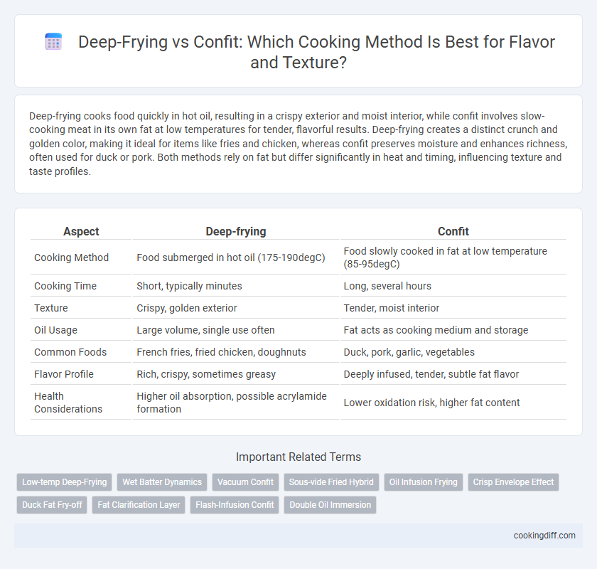 Deep-Frying vs Confit: Which Cooking Method Is Best for Flavor and Texture?