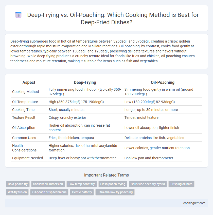 Deep-Frying vs. Oil-Poaching: Which Cooking Method is Best for Deep-Fried Dishes?