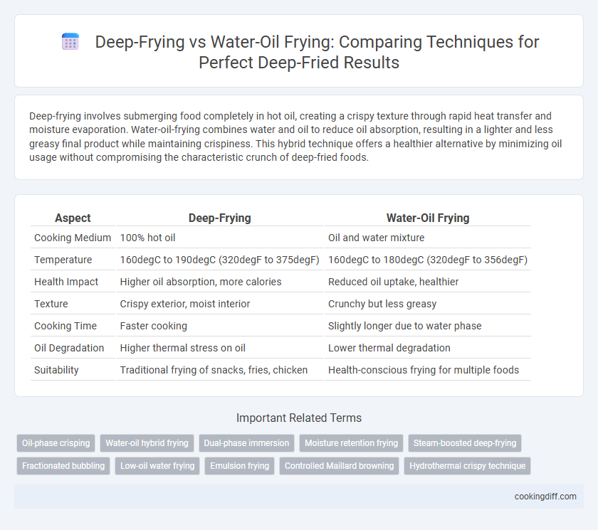 Deep-Frying vs Water-Oil Frying: Comparing Techniques for Perfect Deep-Fried Results