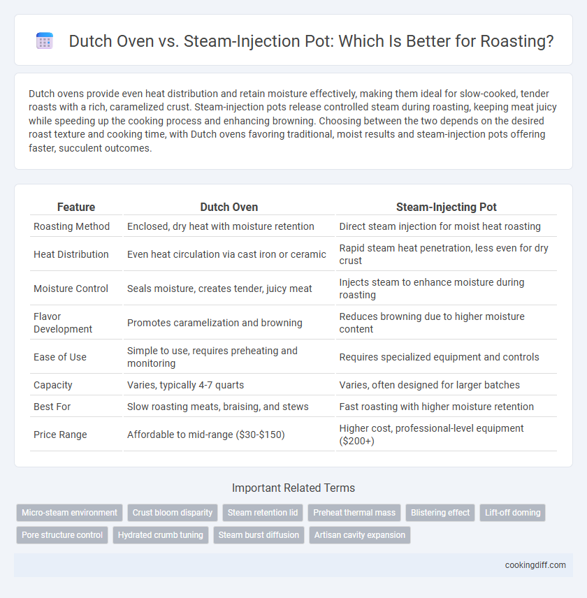 Dutch Oven vs. Steam-Injection Pot: Which Is Better for Roasting?