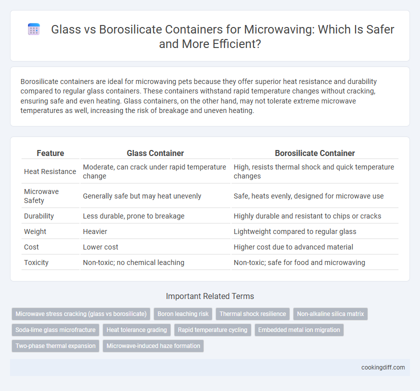 Glass vs Borosilicate Containers for Microwaving: Which Is Safer and More Efficient?