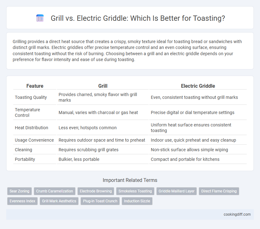Grill vs. Electric Griddle: Which Is Better for Toasting?