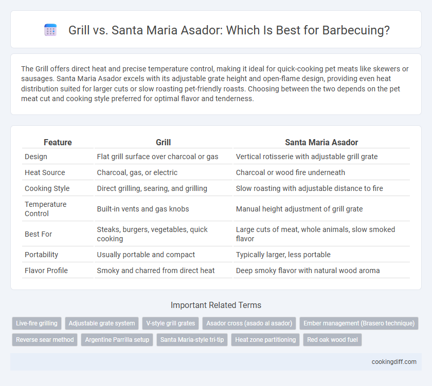 Grill vs. Santa Maria Asador: Which Is Best for Barbecuing?