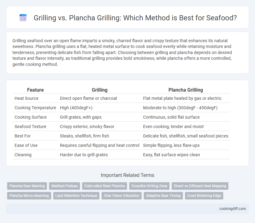 Grilling vs. Plancha Grilling: Which Method is Best for Seafood?