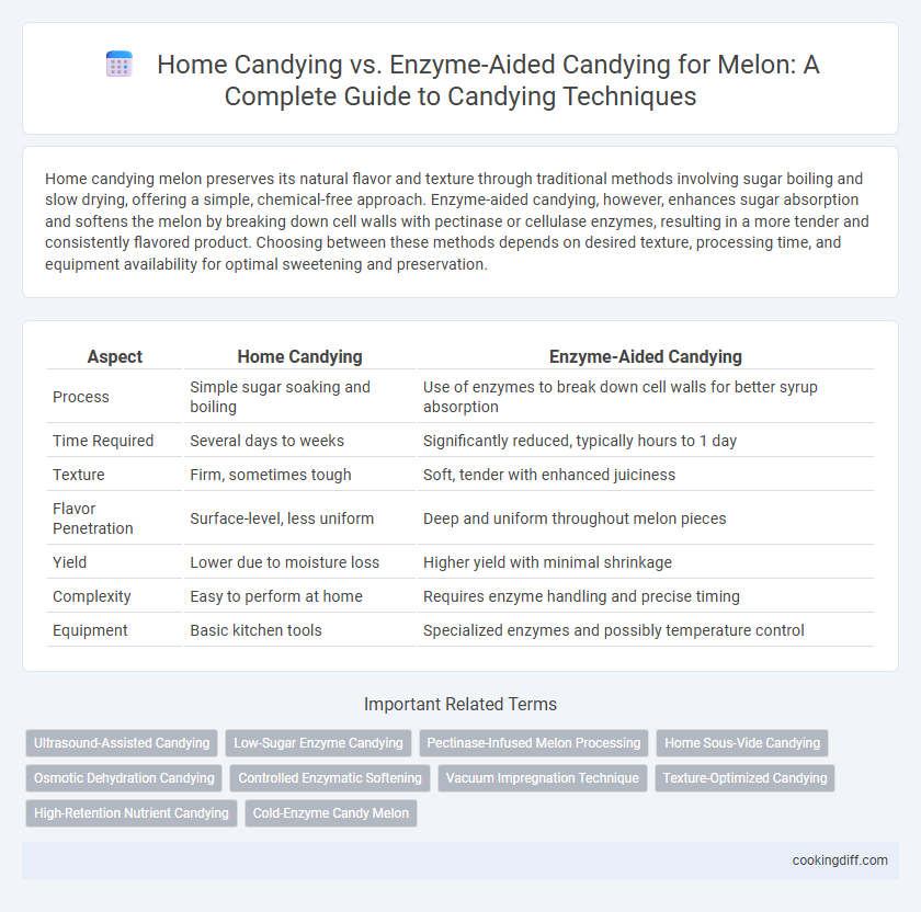 Home Candying vs. Enzyme-Aided Candying for Melon: A Complete Guide to Candying Techniques