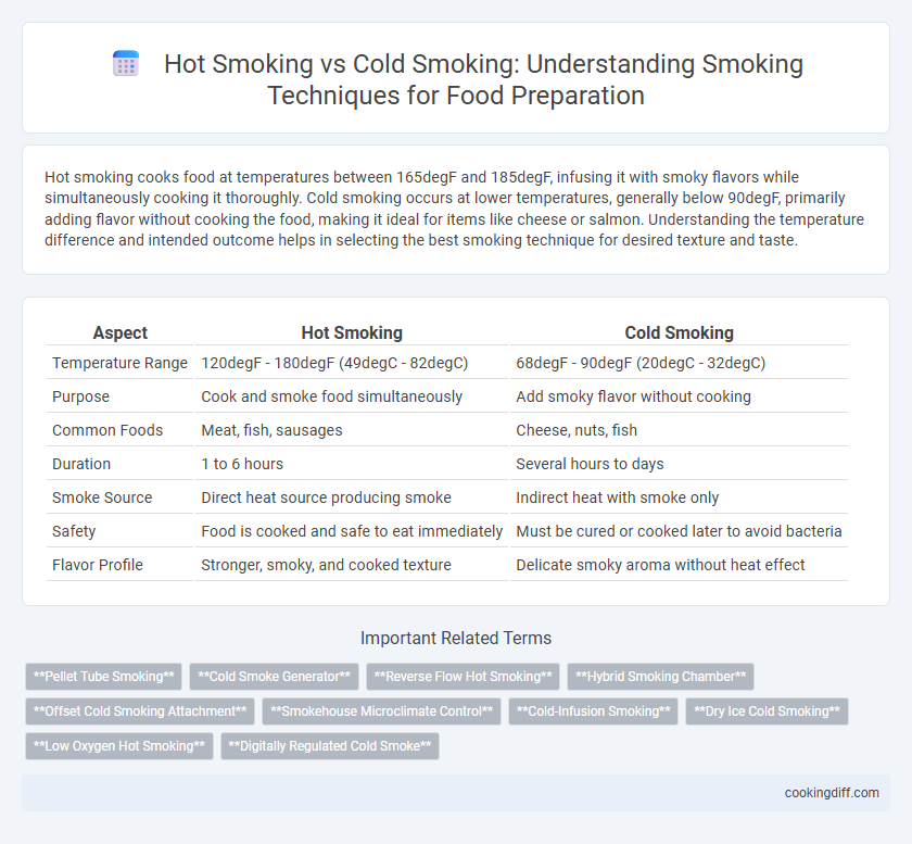 Hot Smoking vs Cold Smoking: Understanding Smoking Techniques for Food Preparation