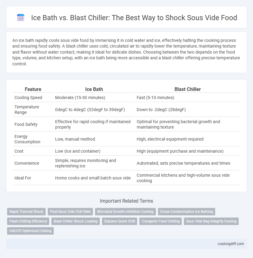 Ice Bath vs. Blast Chiller: The Best Way to Shock Sous Vide Food