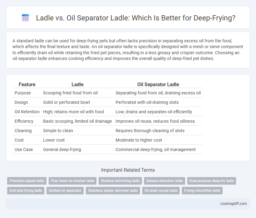 Ladle vs. Oil Separator Ladle: Which Is Better for Deep-Frying?