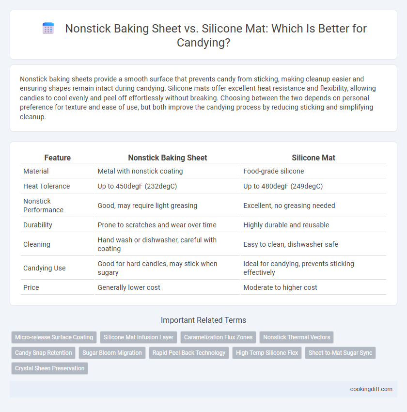 Nonstick Baking Sheet vs. Silicone Mat: Which Is Better for Candying?