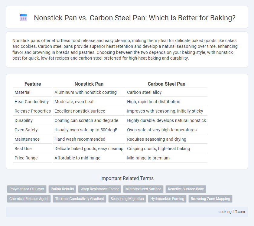 Nonstick Pan vs. Carbon Steel Pan: Which Is Better for Baking?