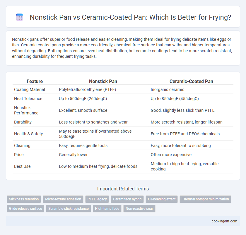 Nonstick Pan vs Ceramic-Coated Pan: Which Is Better for Frying?