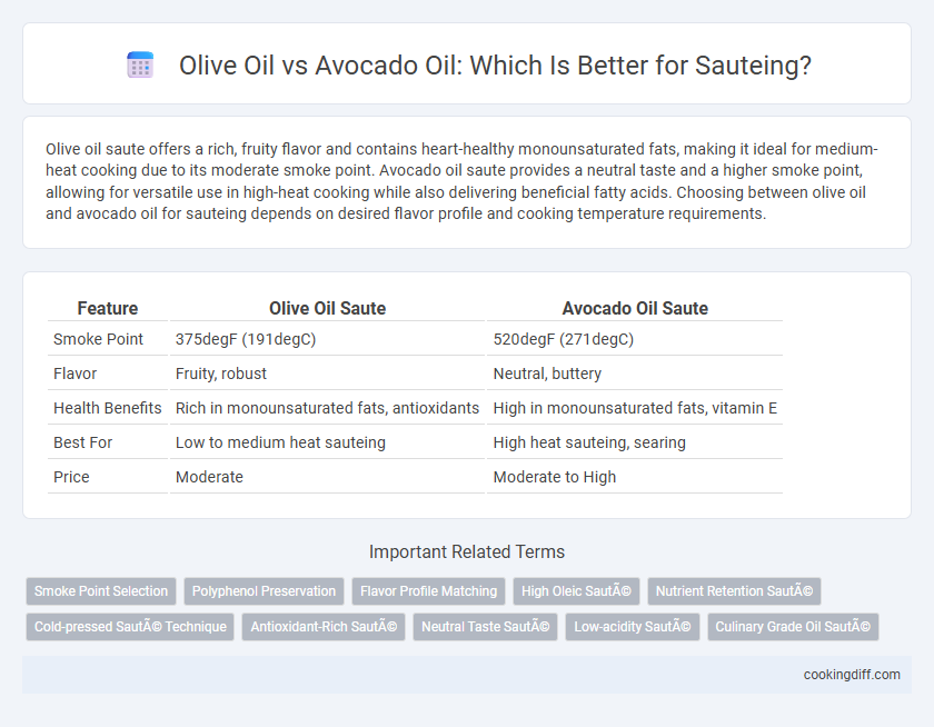Olive Oil vs Avocado Oil: Which Is Better for Sauteing?