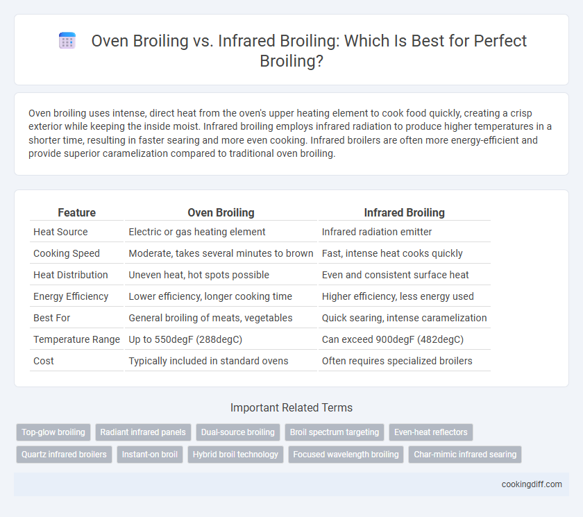 Oven Broiling vs. Infrared Broiling: Which Is Best for Perfect Broiling?