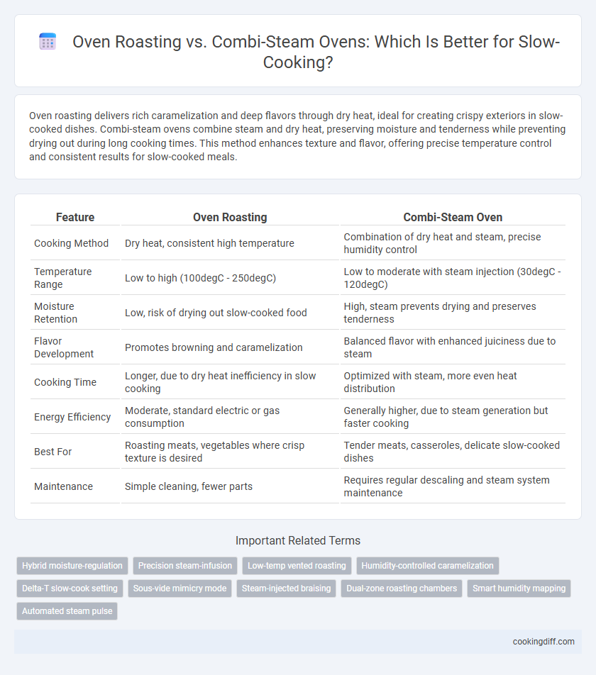 Oven Roasting vs. Combi-Steam Ovens: Which Is Better for Slow-Cooking?