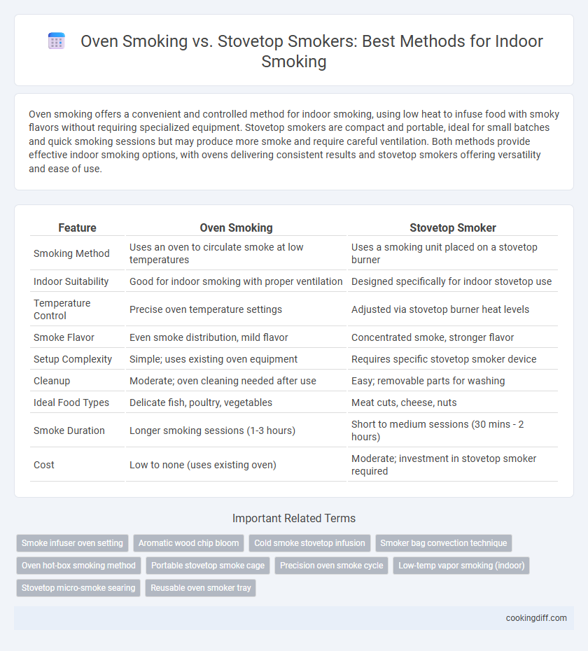 Oven Smoking vs. Stovetop Smokers: Best Methods for Indoor Smoking