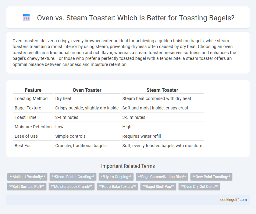 Oven vs. Steam Toaster: Which Is Better for Toasting Bagels?