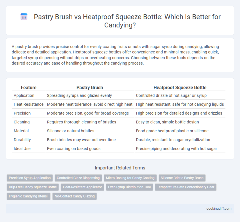 Pastry Brush vs Heatproof Squeeze Bottle: Which Is Better for Candying?