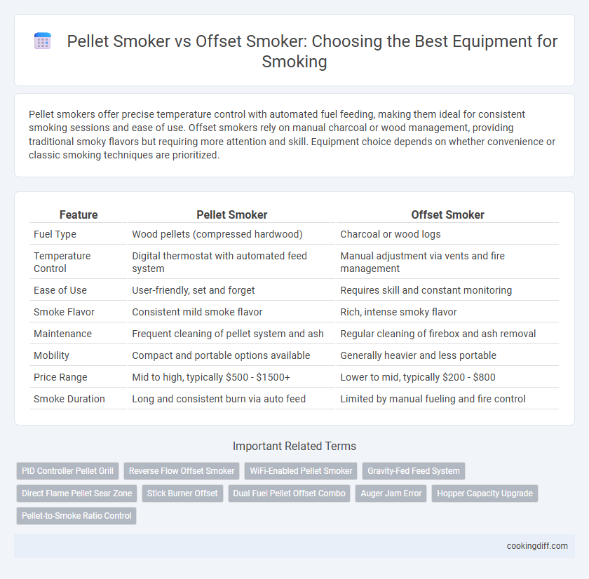 Pellet Smoker vs Offset Smoker: Choosing the Best Equipment for Smoking