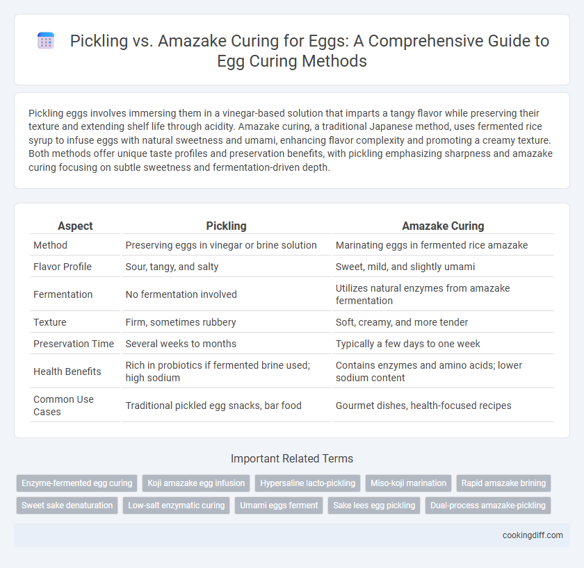 Pickling vs. Amazake Curing for Eggs: A Comprehensive Guide to Egg Curing Methods