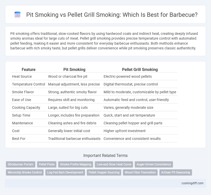Pit Smoking vs Pellet Grill Smoking: Which Is Best for Barbecue?