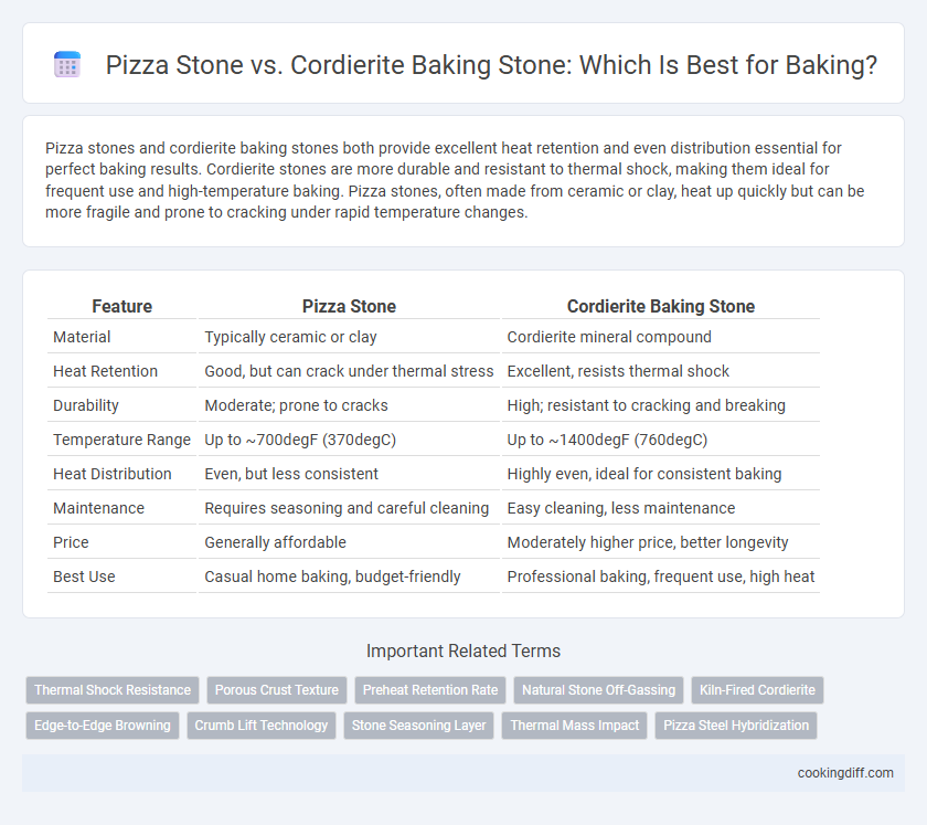 Pizza Stone vs. Cordierite Baking Stone: Which Is Best for Baking?