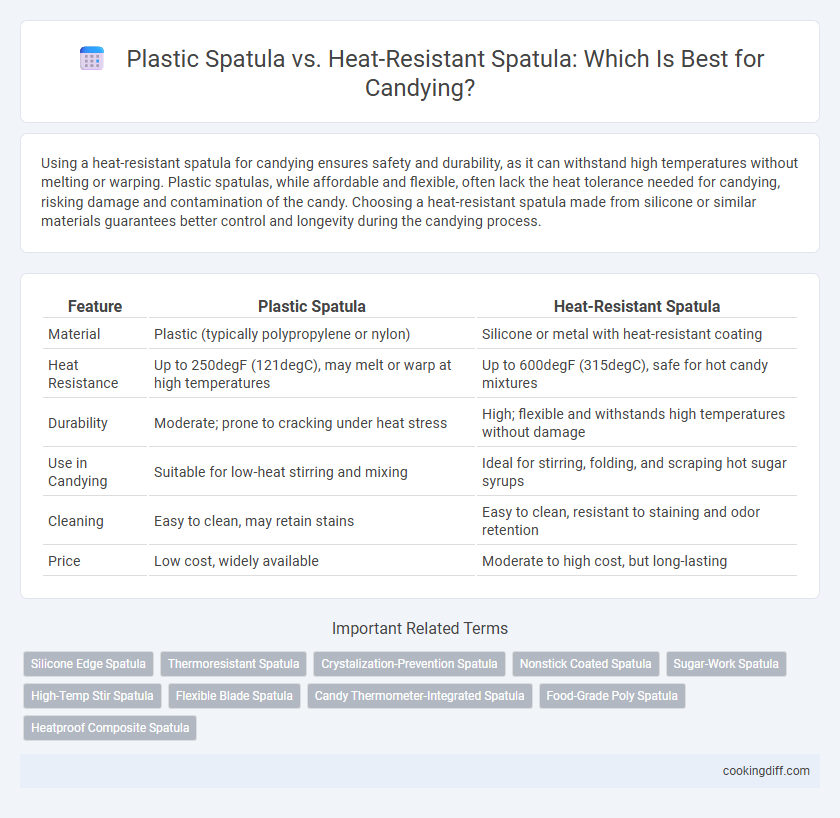 Plastic Spatula vs. Heat-Resistant Spatula: Which Is Best for Candying?
