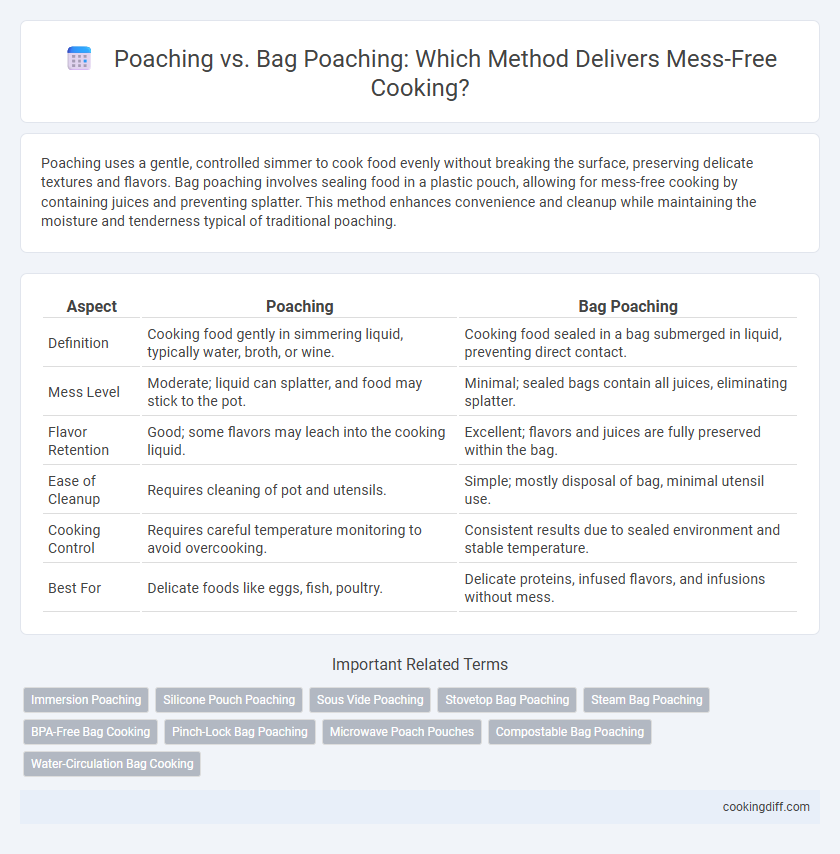 Poaching vs. Bag Poaching: Which Method Delivers Mess-Free Cooking?